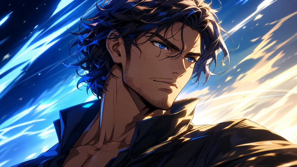 Dynamic shōnen — PrimeArt example