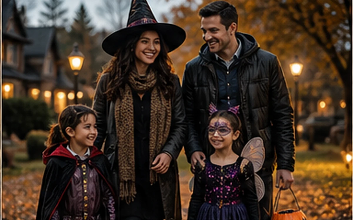 Trick-or-treat night — PrimeArt example