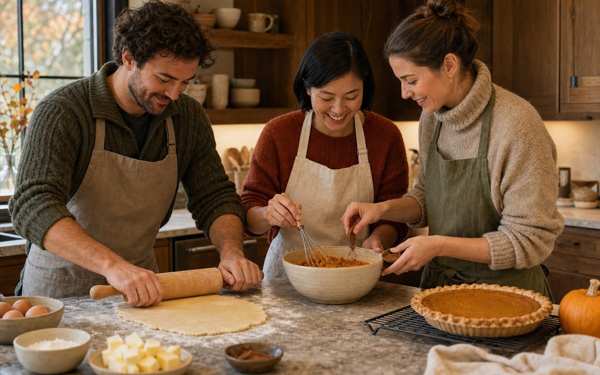 Thanksgiving kitchen — PrimeArt example