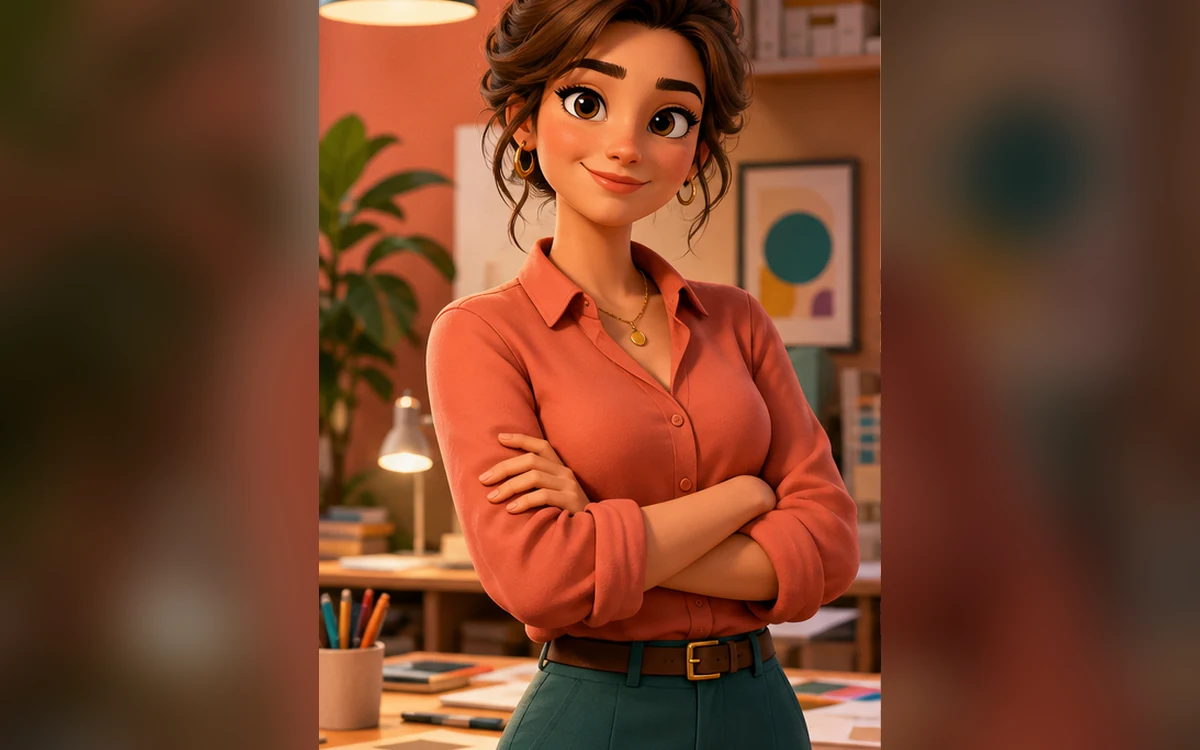 Clean 3D toon — PrimeArt example