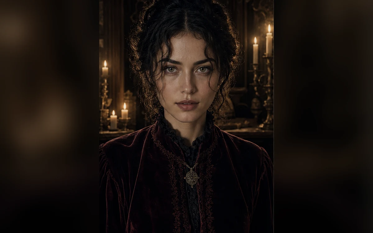 Gothic candlelight — PrimeArt example
