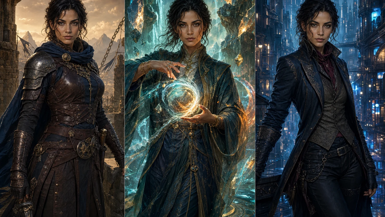 Create an original fantasy character from your photo example created with PrimeArt